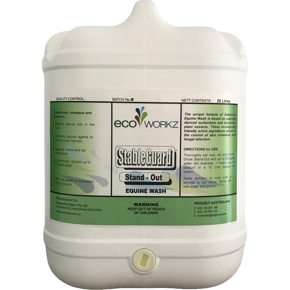StableGuard Standout Equine Wash 20L