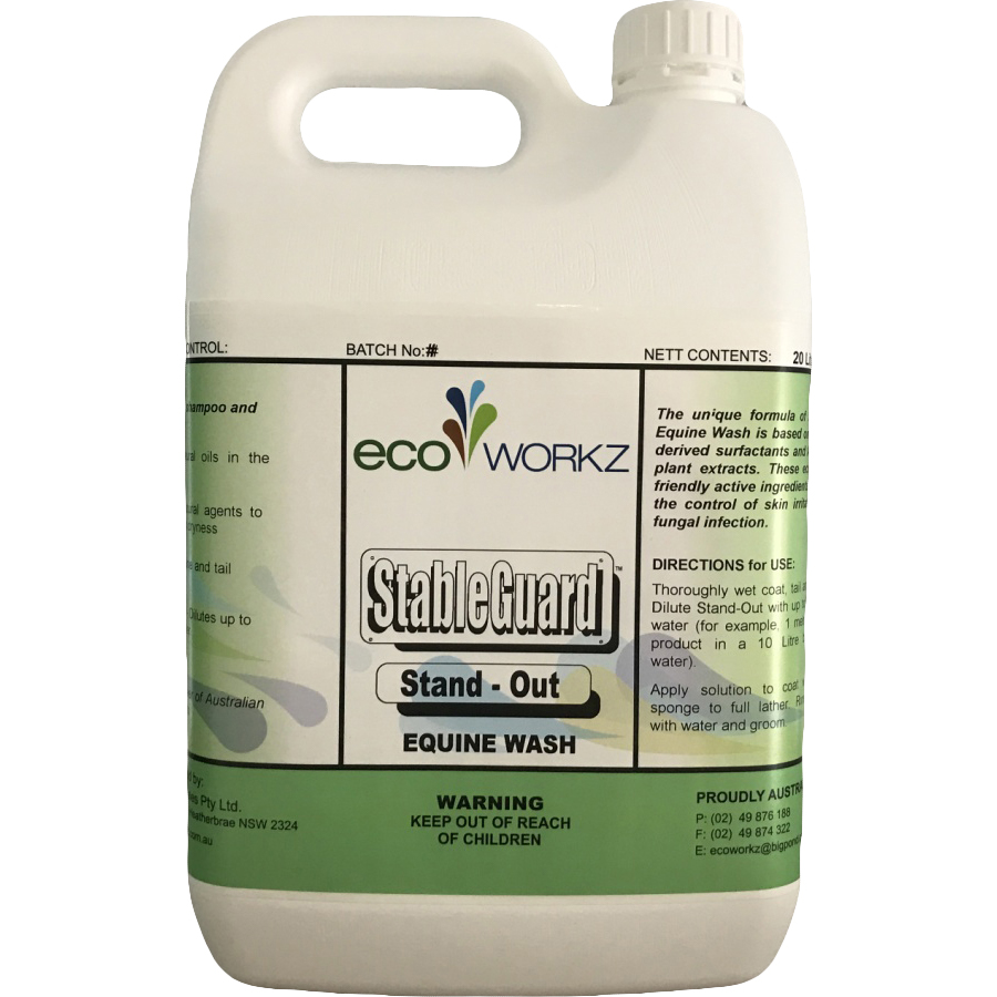 StableGuard Standout Equine Wash 5L