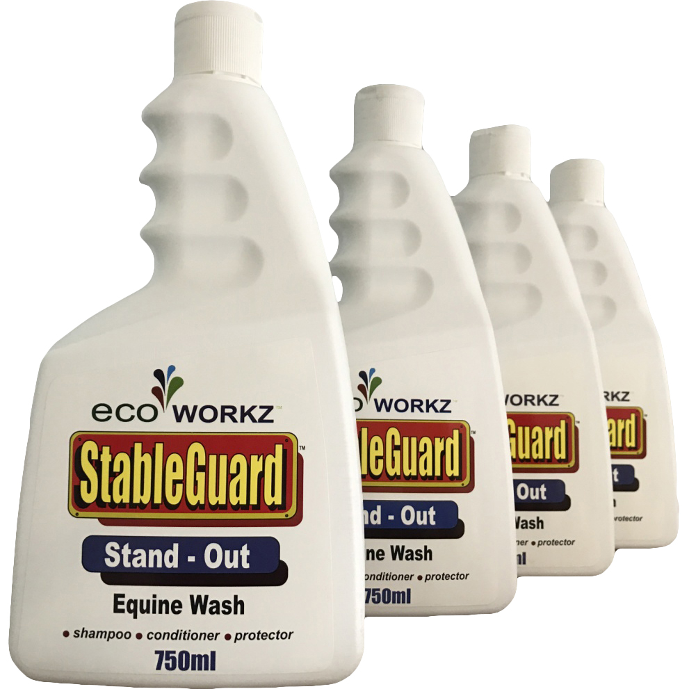 StableGuard Standout Equine Wash 750mL 4 pack